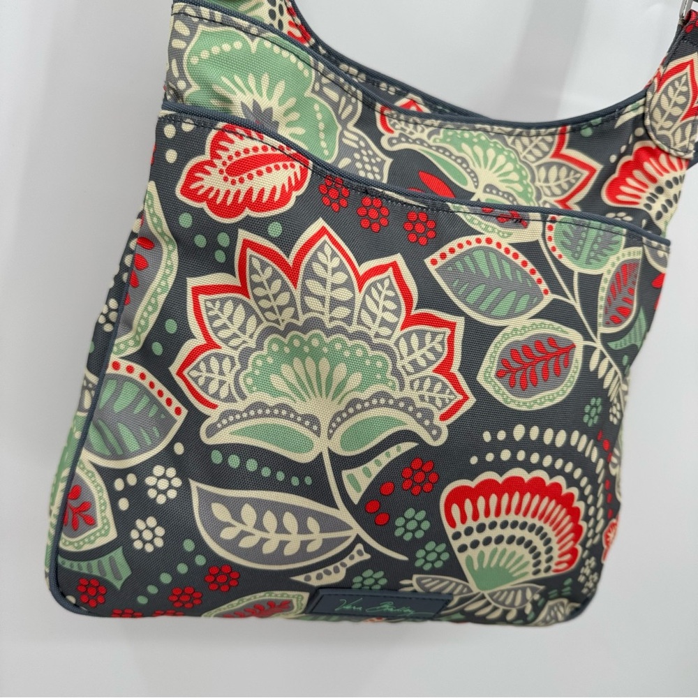 Vera Bradley Nomadic Floral Nylon Hipster Crossbody Bag Purse - Picture 3 of 13